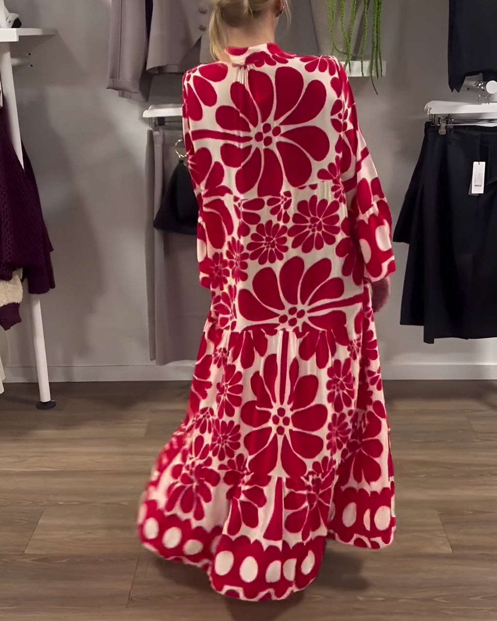 MARIELLE | ELEGANT MAXI DRESS WITH PRINT Bennet & Stone London