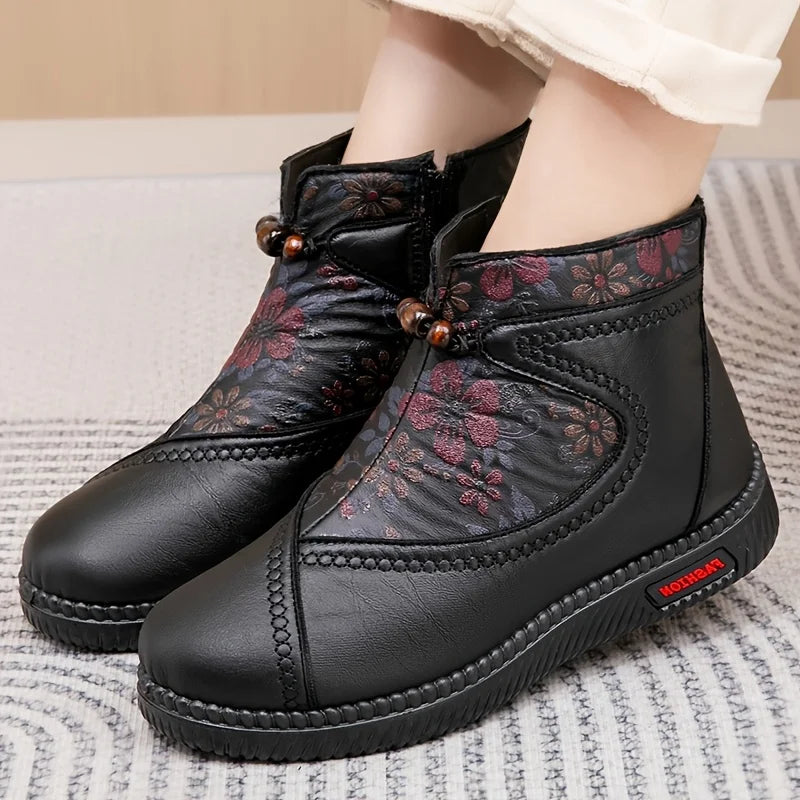 ELIZA | FLORAL COMFORT BOOTS Bennet & Stone London