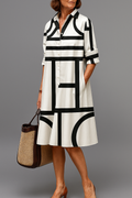 ELLIE | STYLISH MIDI DRESS Bennet & Stone London