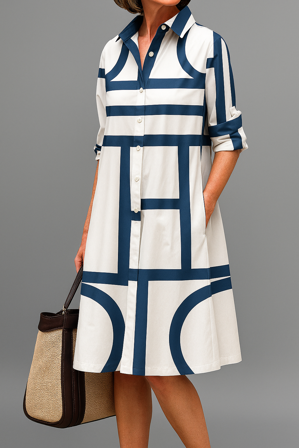 SIENA | SOPHISTICATED MIDI DRESS Bennet & Stone London