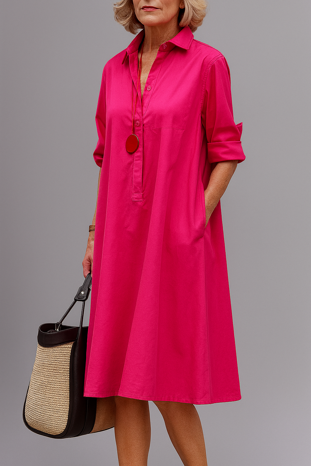 CHLOE | SOPHISTICATED MIDI DRESS Bennet & Stone London