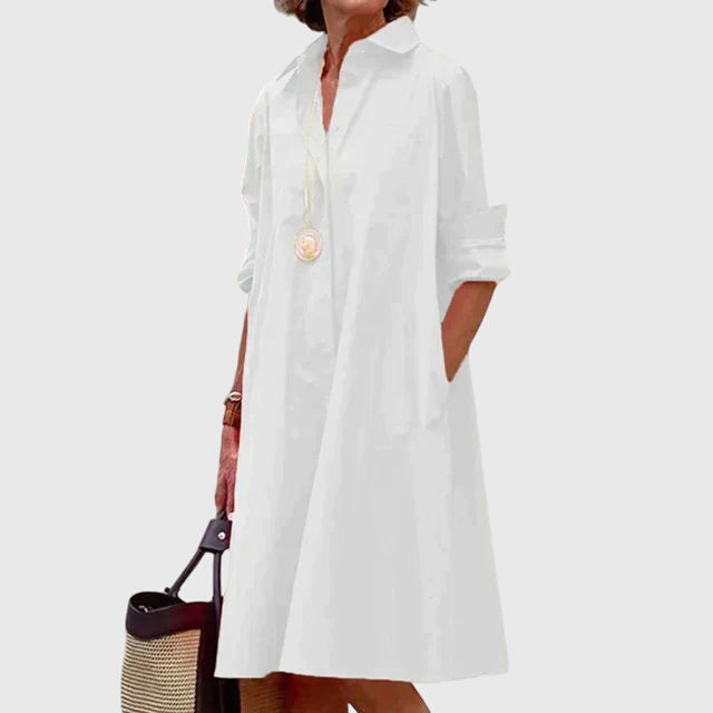 PAIGE | ELEGANT DRESS WITH POCKETS Bennet & Stone London