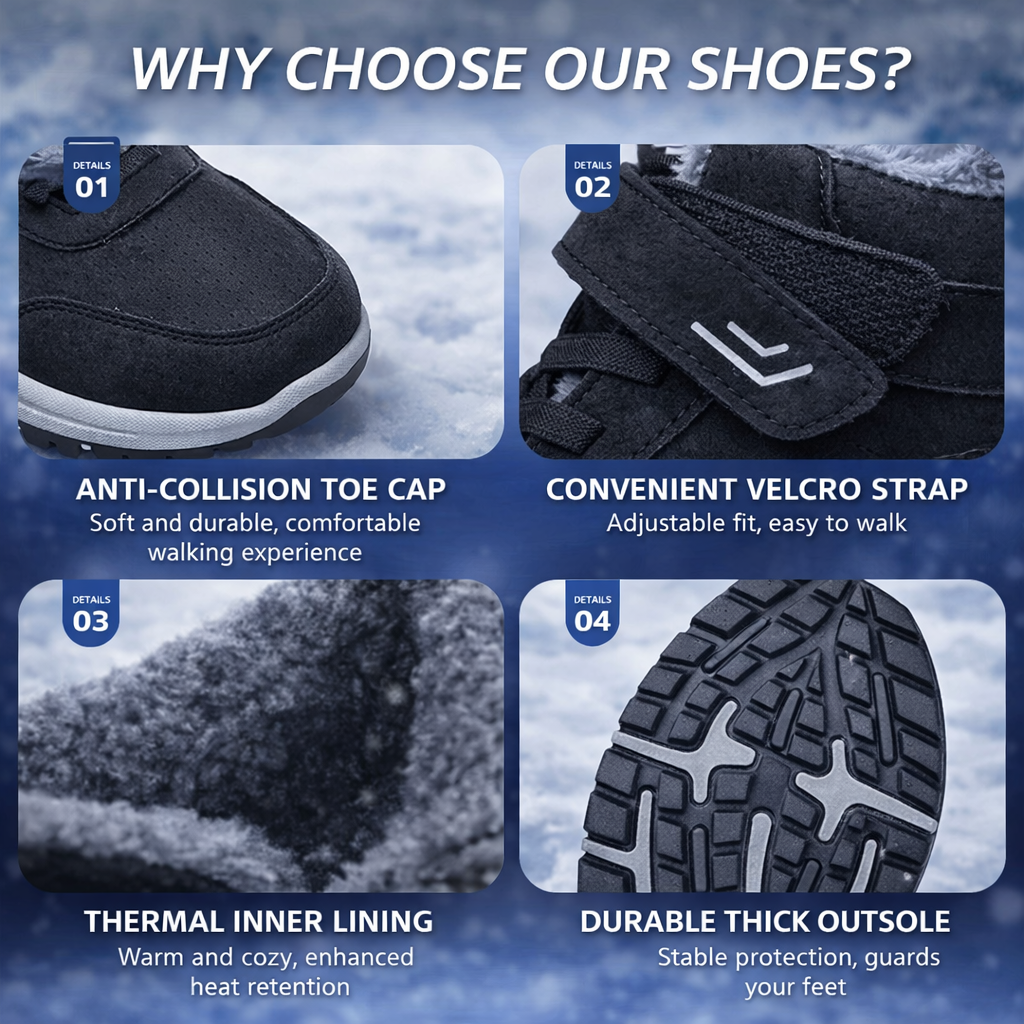 NANCY | ANTI-SLIP WINTER SHOES Bennet & Stone London