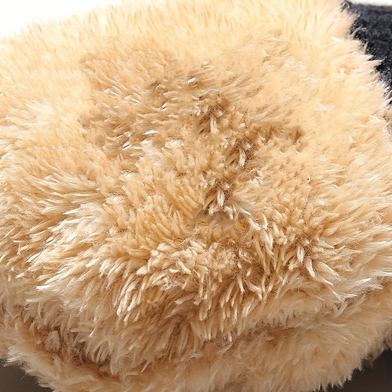 FLEECE-LINED KNIT GLOVES Bennet & Stone London