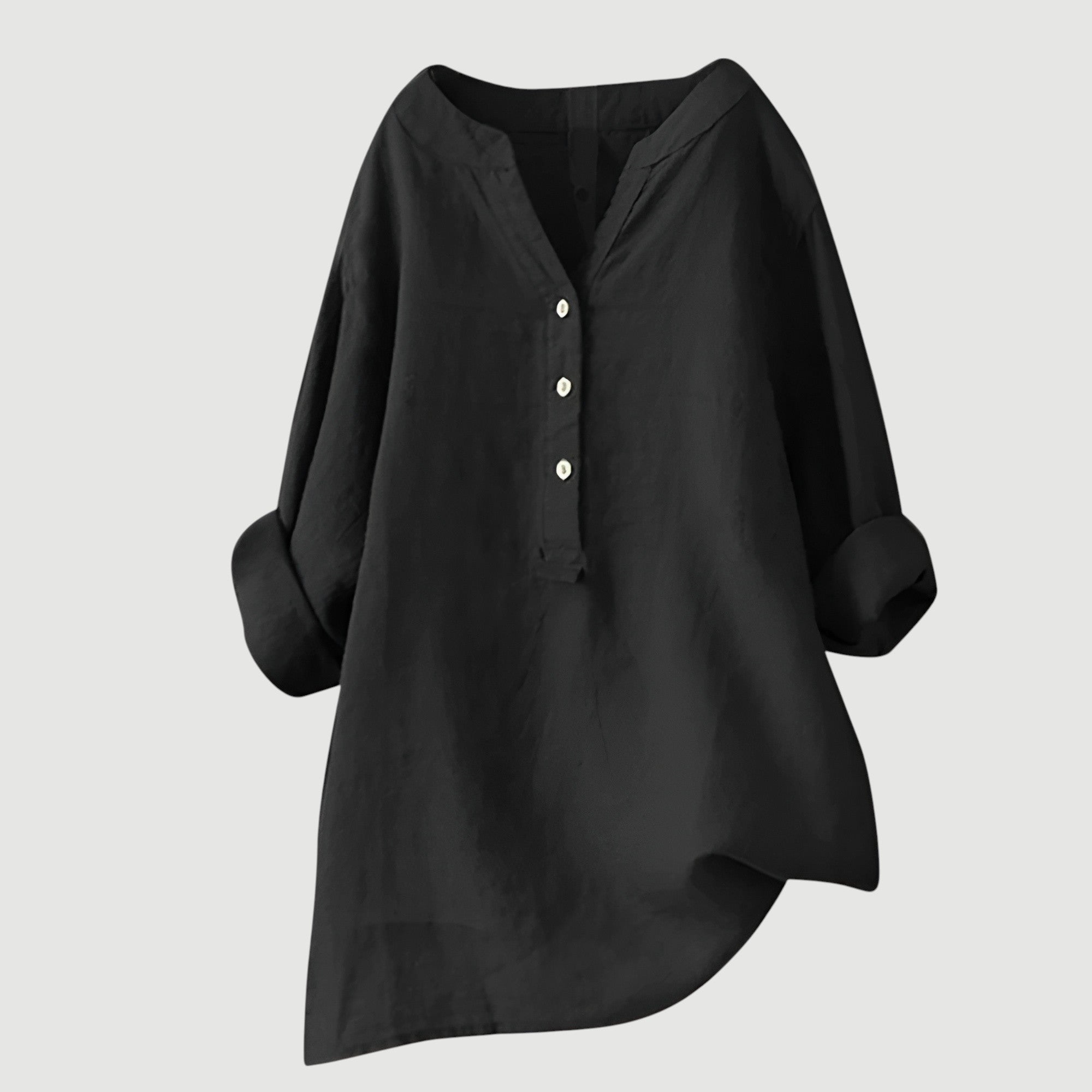 Freja™ – Luftiges und Bequemes Hemd mit Knöpfen Bennet & Stone London
