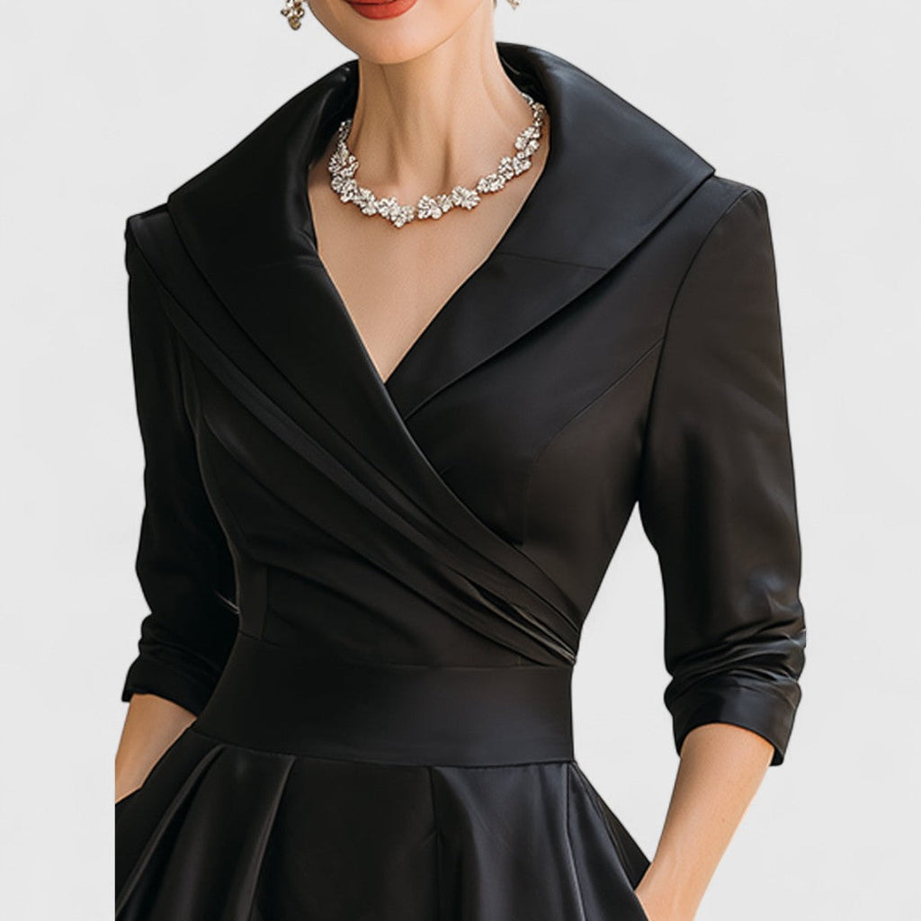 Millie | Graceful Silhouette Midi Dress Bennet & Stone London