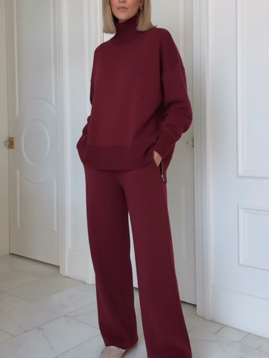 MATILDA | TOP STRAIGHT PANTS TWO-PIECE SET Bennet & Stone London