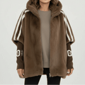 MATILDA | HOODED FAUX FUR JACKET Bennet & Stone London
