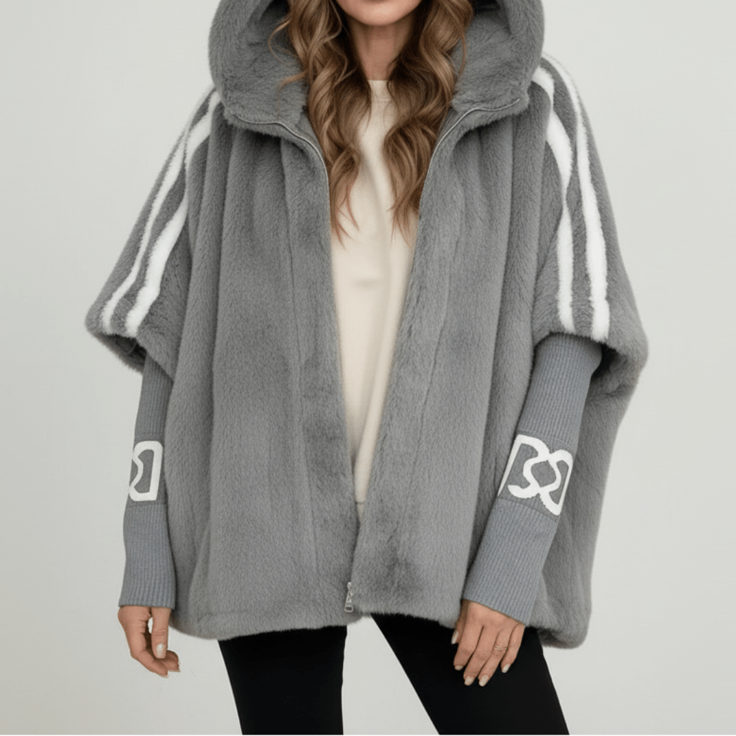 MATILDA | HOODED FAUX FUR JACKET Bennet & Stone London