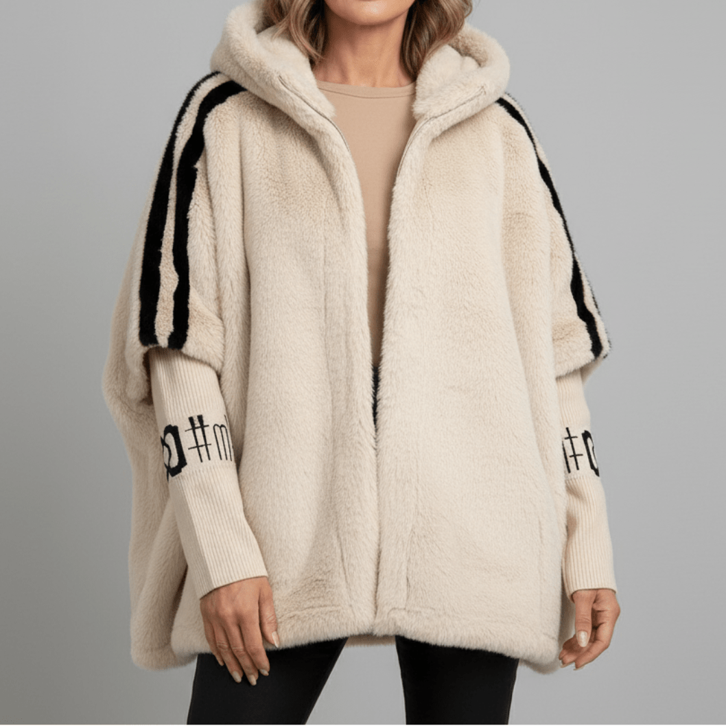 MATILDA | HOODED FAUX FUR JACKET Bennet & Stone London