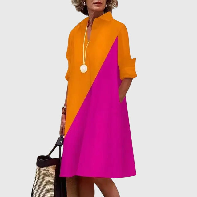 PAIGE | ELEGANT DRESS WITH POCKETS Bennet & Stone London