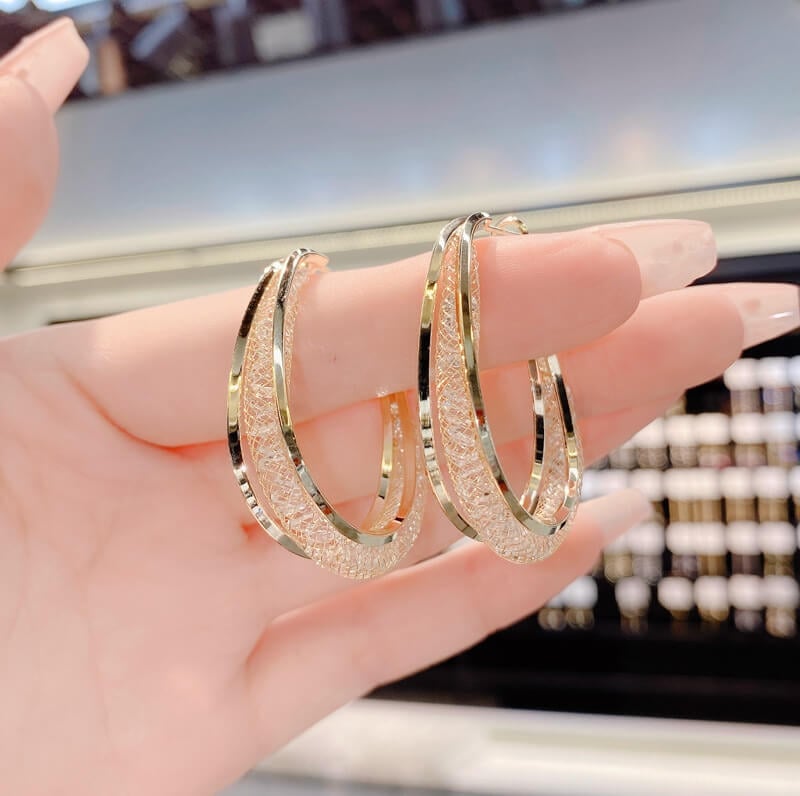 EILEEN | OVAL EARRINGS Bennet & Stone London