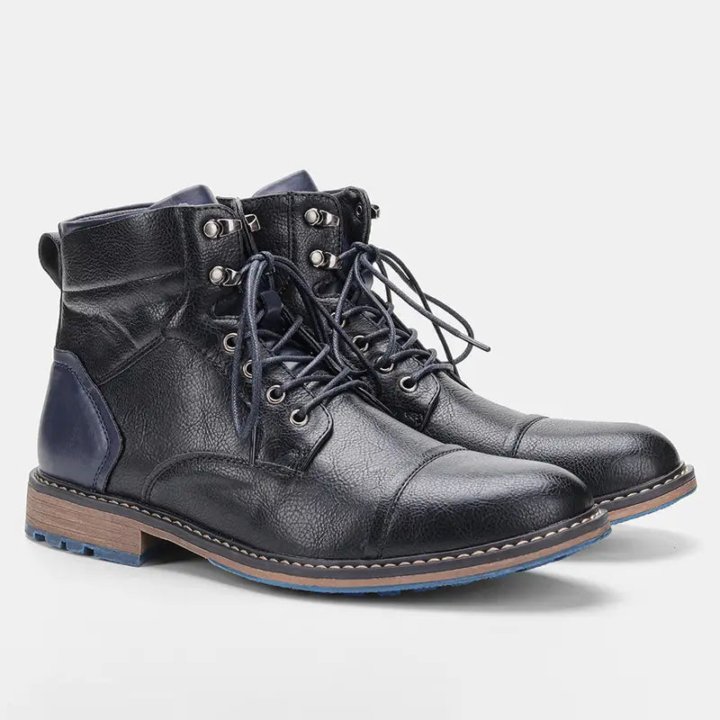 HARVEY | STYLISH COMBAT BOOTS Bennet & Stone London