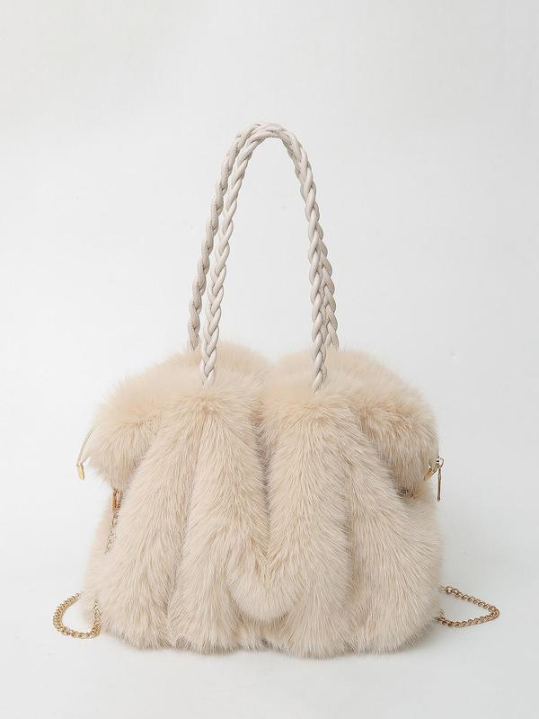 MADELEINE | PLUSH VELVET SHOULDER TOTE Bennet & Stone London