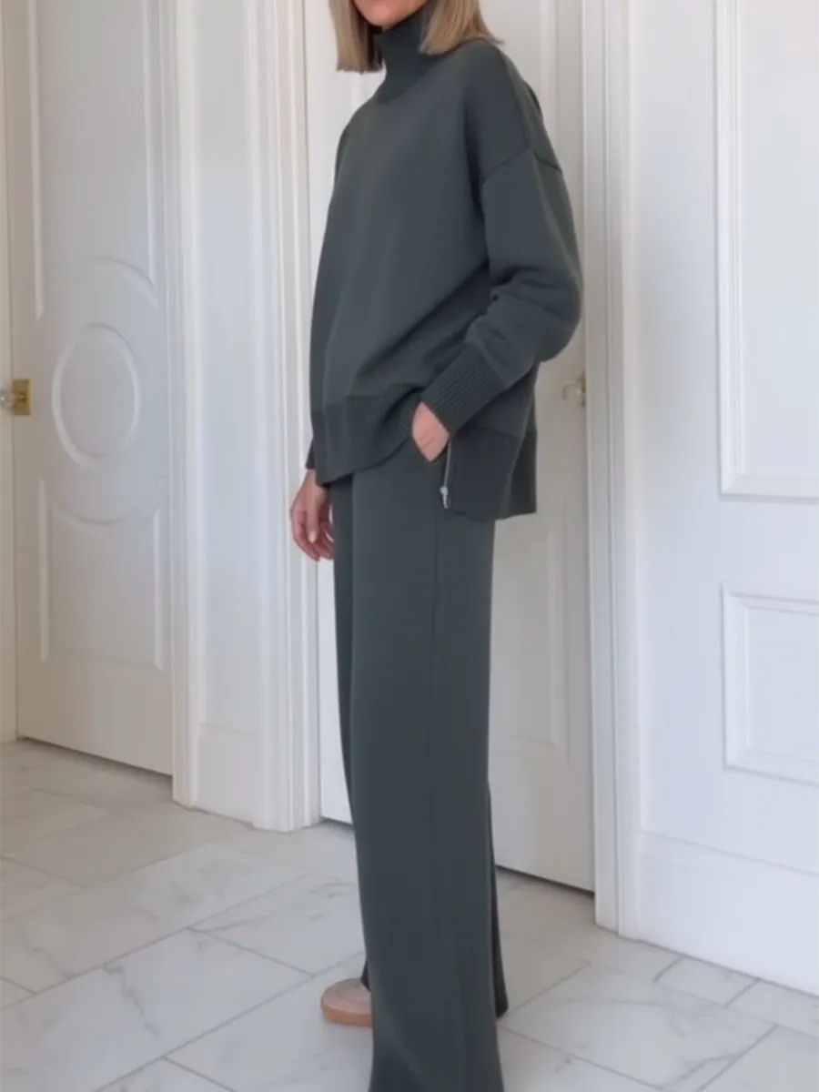 MATILDA | TOP STRAIGHT PANTS TWO-PIECE SET Bennet & Stone London