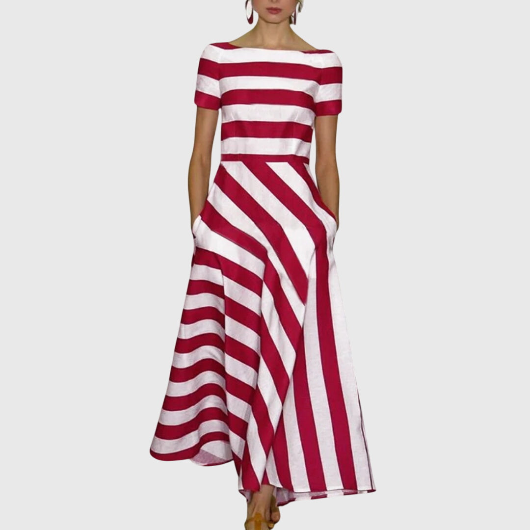 CARLY | STRIPED DRESS Bennet & Stone London
