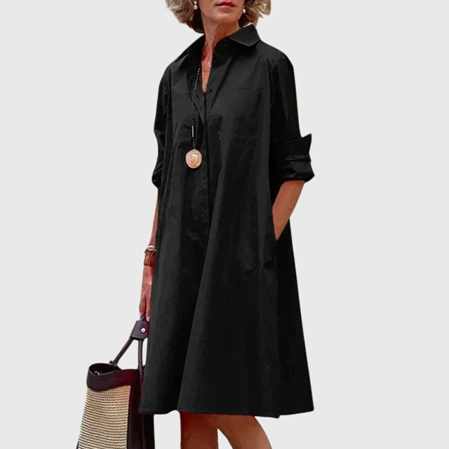 PAIGE | ELEGANT DRESS WITH POCKETS Bennet & Stone London