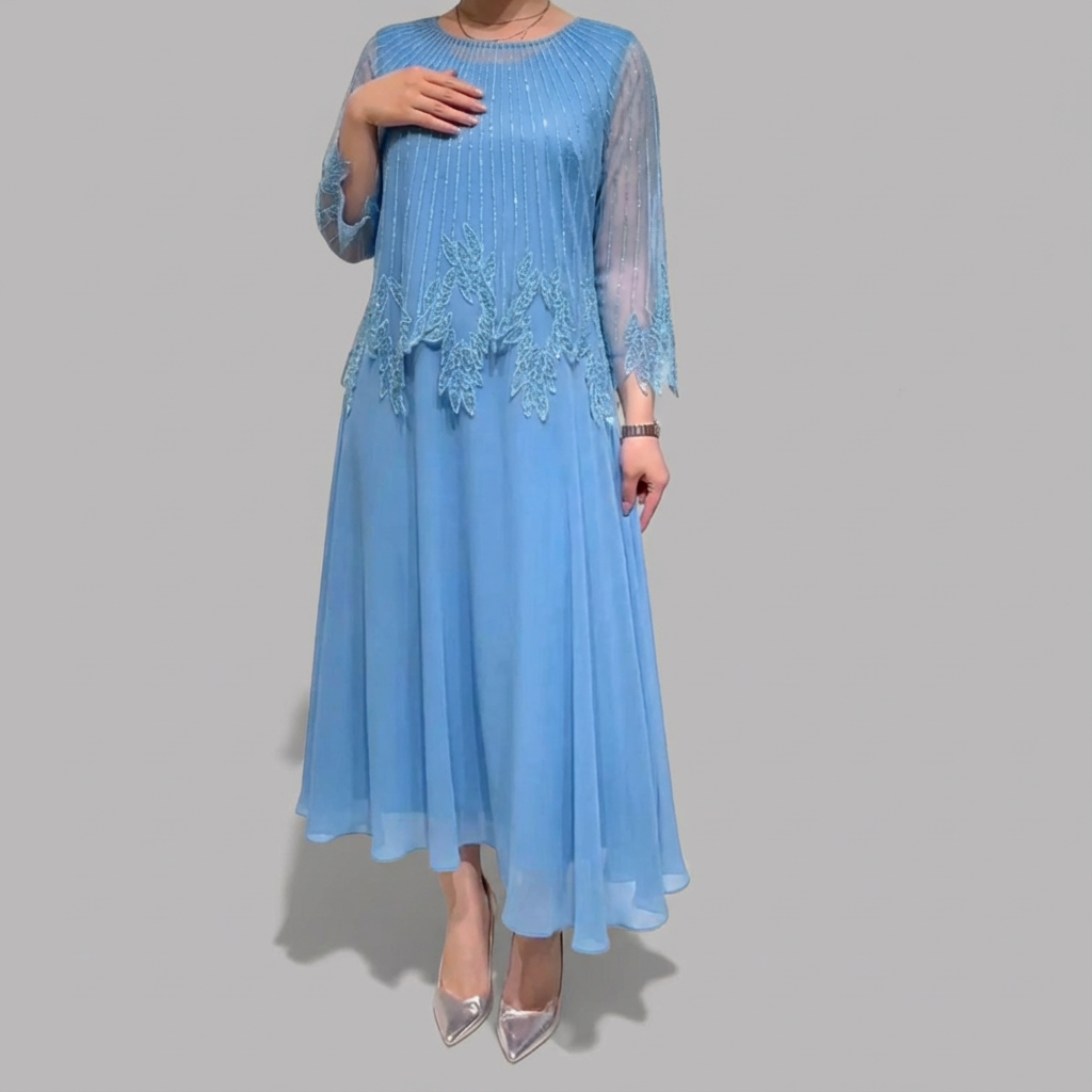 EUGENIE | ELEGANT MIDI DRESS Bennet & Stone London