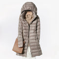 KAYLA | HOODED WINTER PUFFER COAT Bennet & Stone London