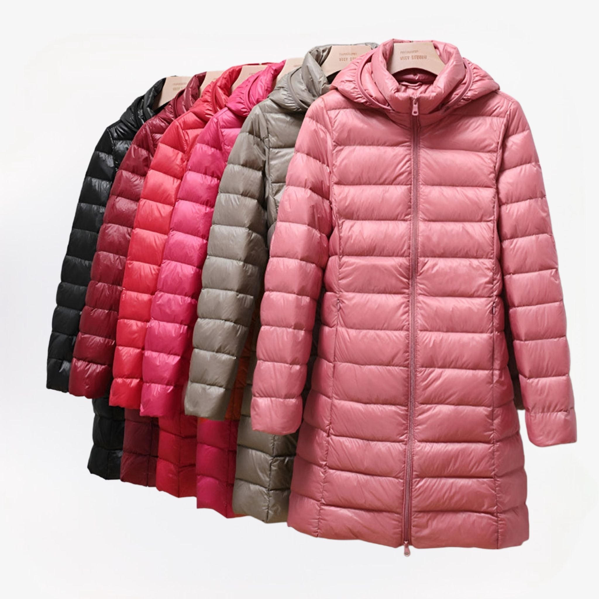 KAYLA | HOODED WINTER PUFFER COAT Bennet & Stone London
