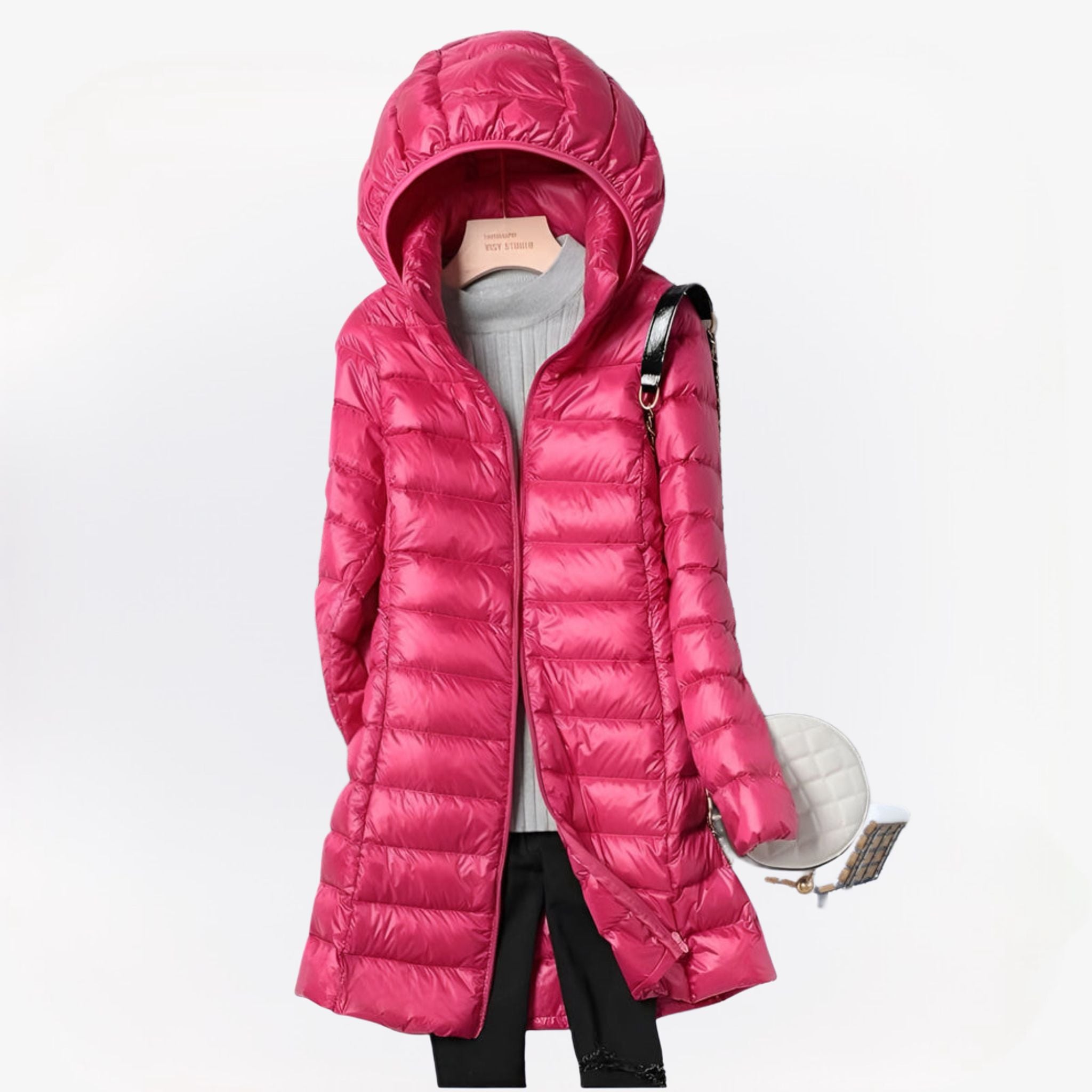 KAYLA | HOODED WINTER PUFFER COAT Bennet & Stone London