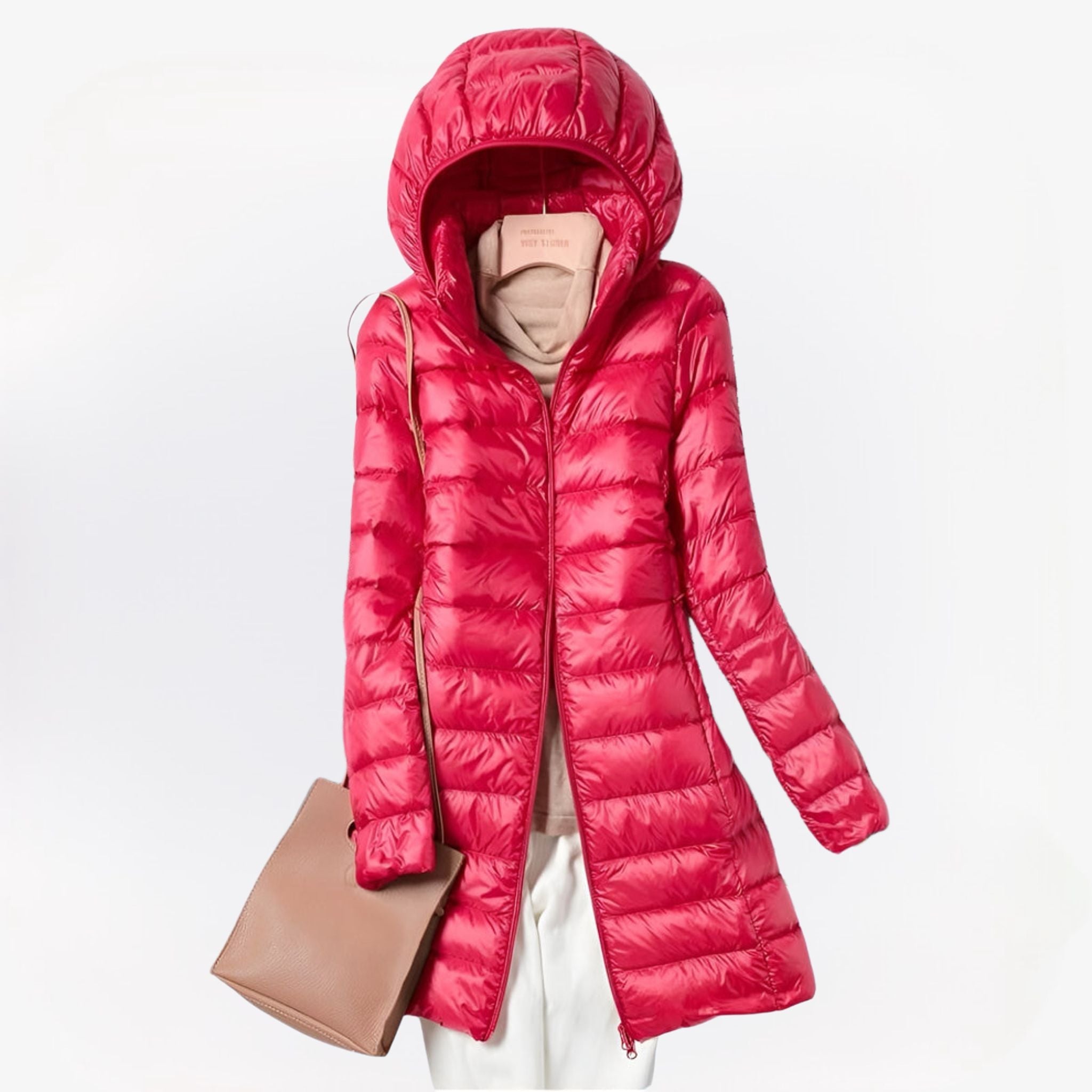 KAYLA | HOODED WINTER PUFFER COAT Bennet & Stone London