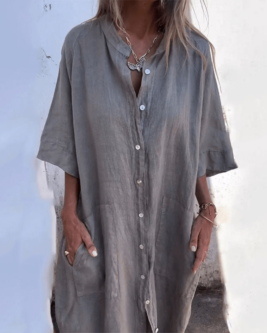 NATALIE | IBIZA STYLE SHIRT DRESS Bennet & Stone London