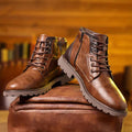 SIMON | DURABLE LACE-UP BOOTS Bennet & Stone London