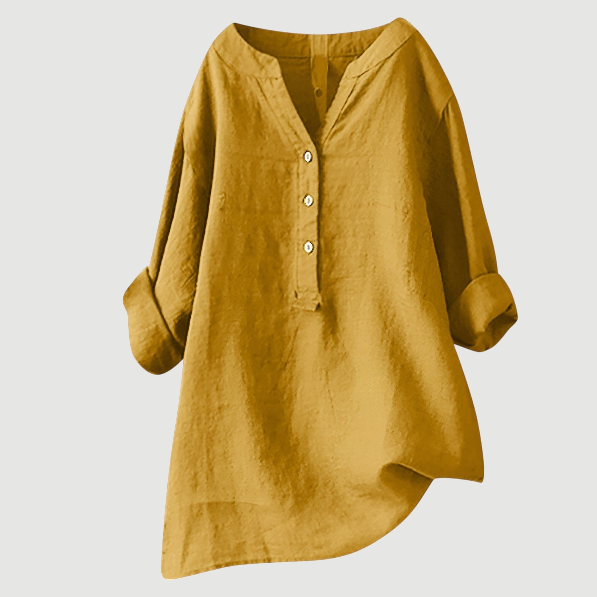 Freja™ – Luftiges und Bequemes Hemd mit Knöpfen Bennet & Stone London
