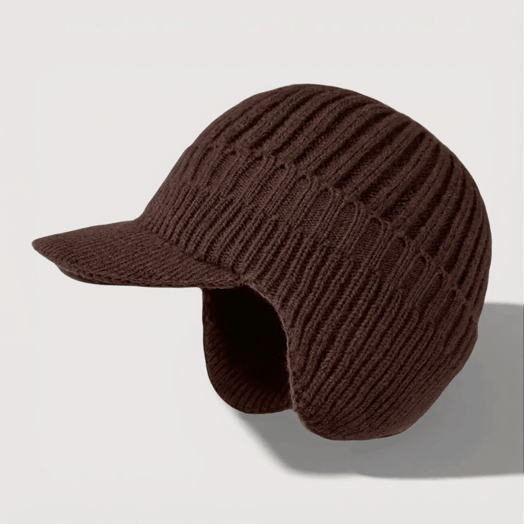 ANTONIA | KNIT EAR-FLAP CAP Bennet & Stone London