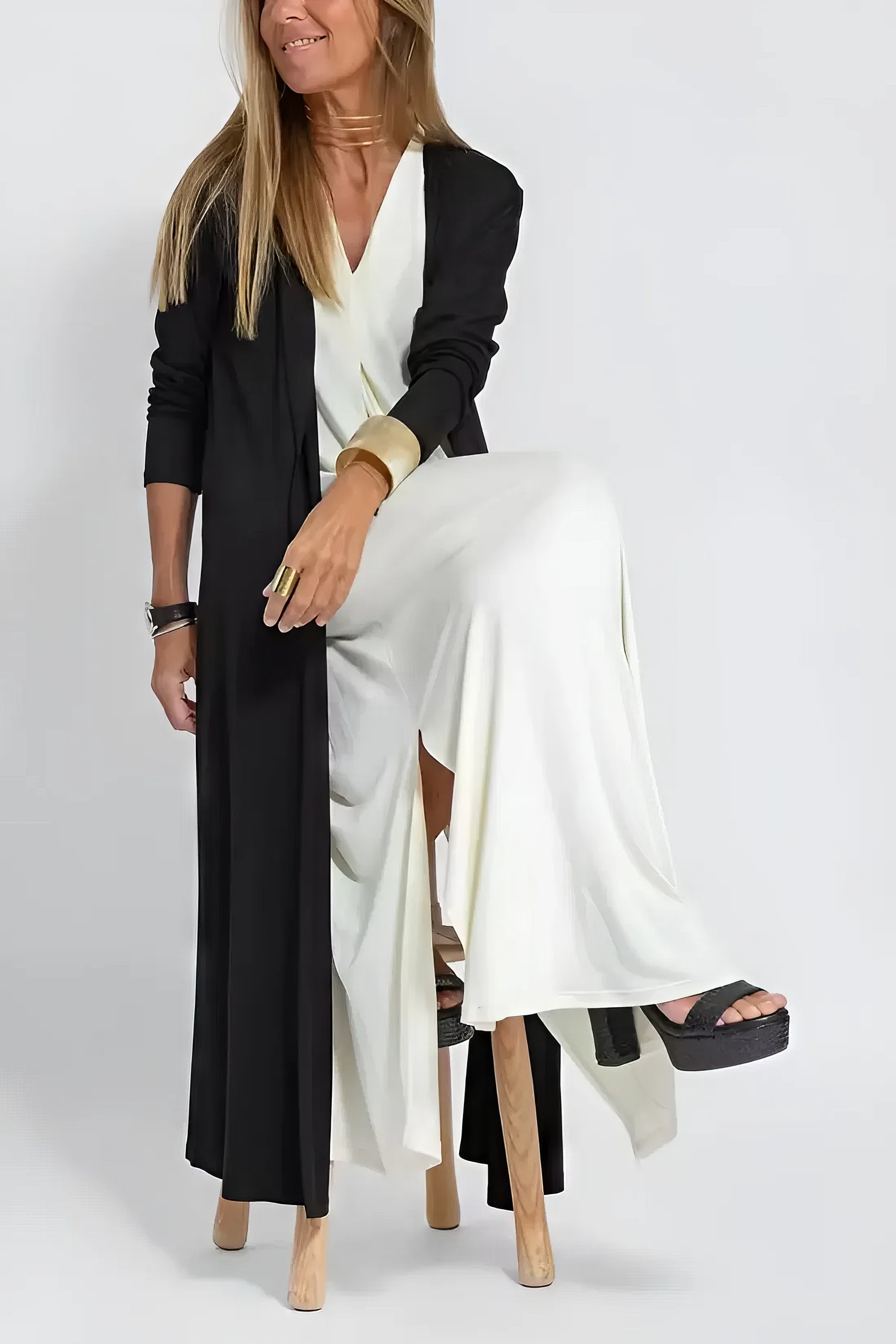 CLAIRE | ELEGANT LONG DRESS Bennet & Stone London