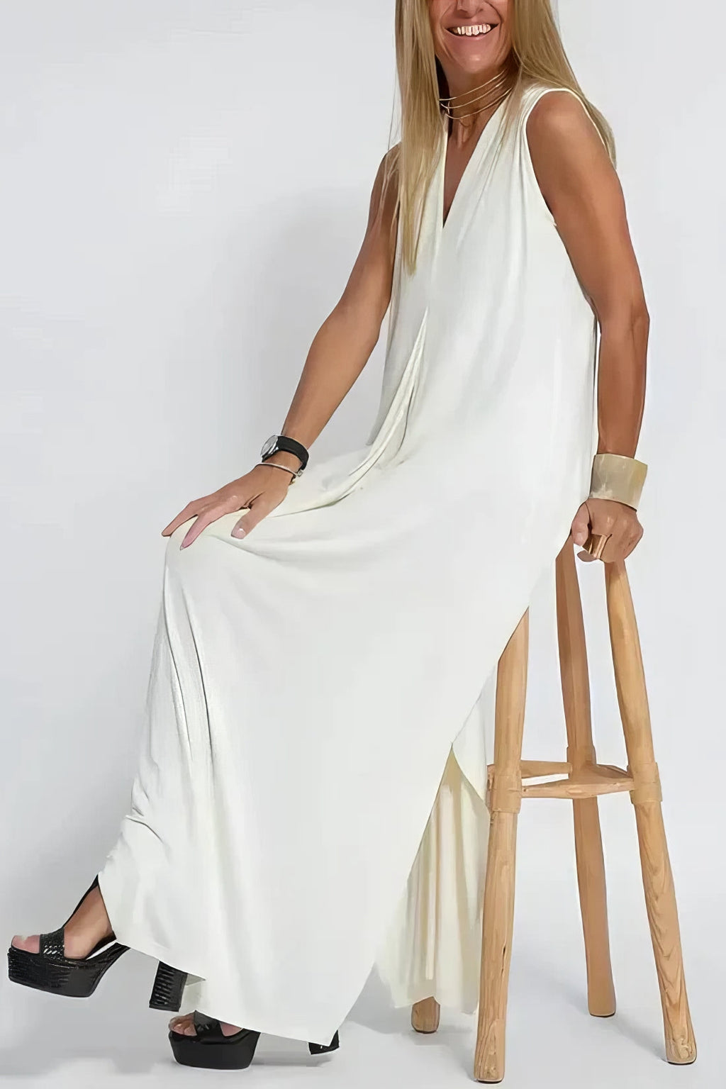 CLAIRE | ELEGANT LONG DRESS Bennet & Stone London