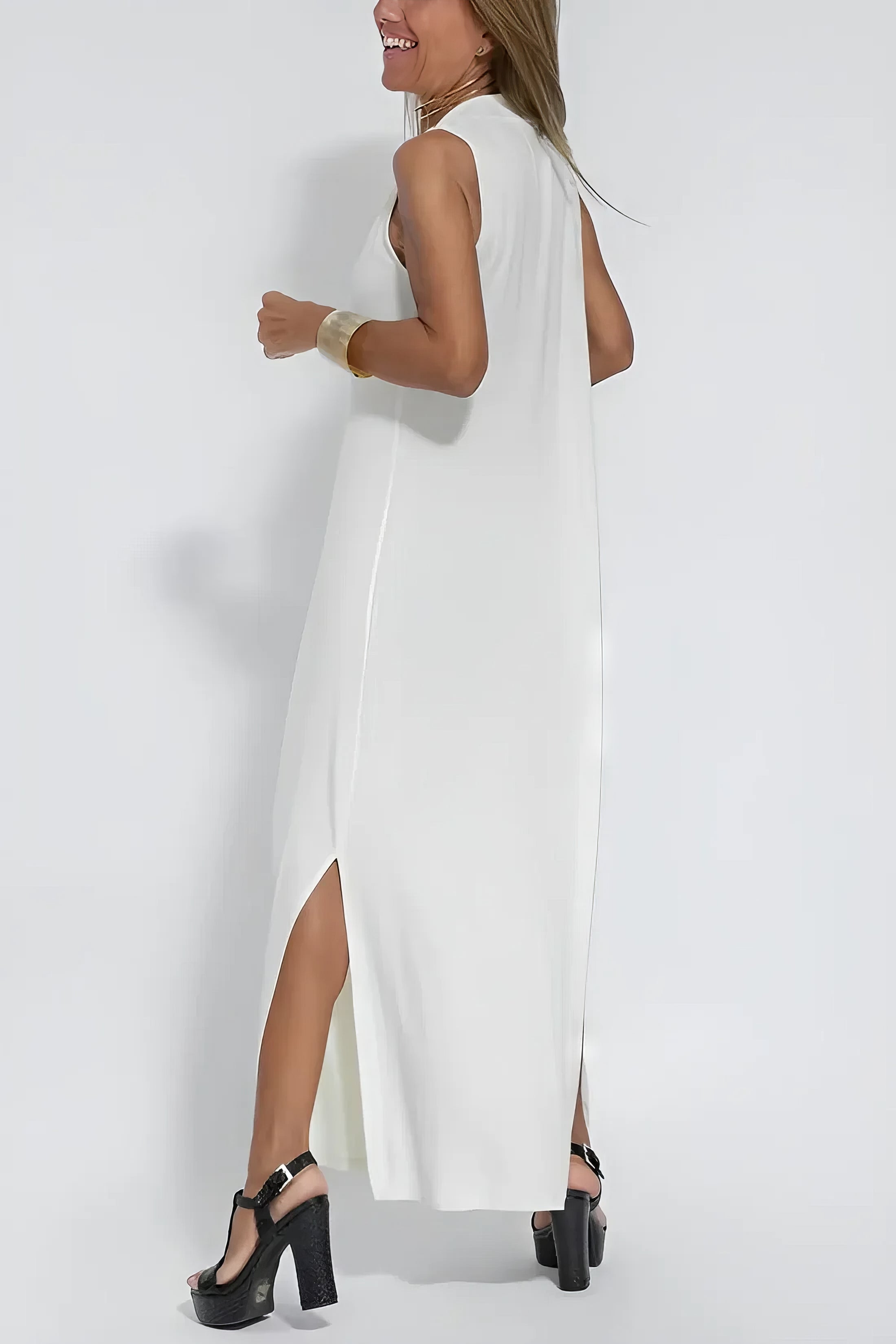 CLAIRE | ELEGANT LONG DRESS Bennet & Stone London