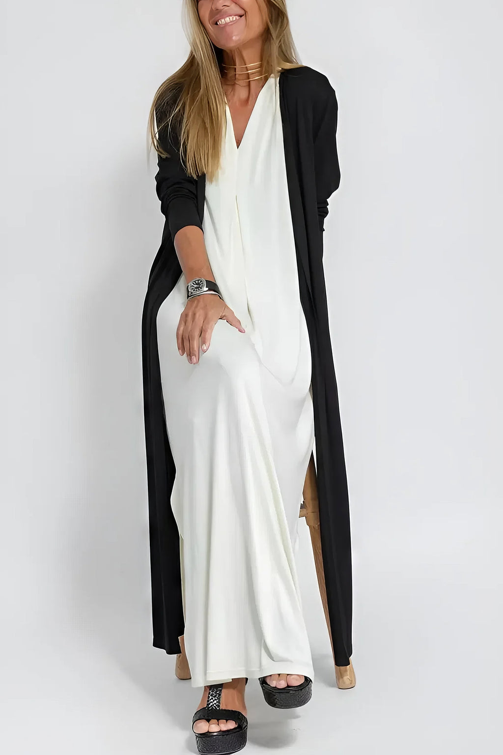 CLAIRE | ELEGANT LONG DRESS Bennet & Stone London