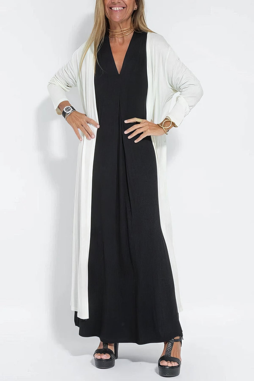 CLAIRE | ELEGANT LONG DRESS Bennet & Stone London