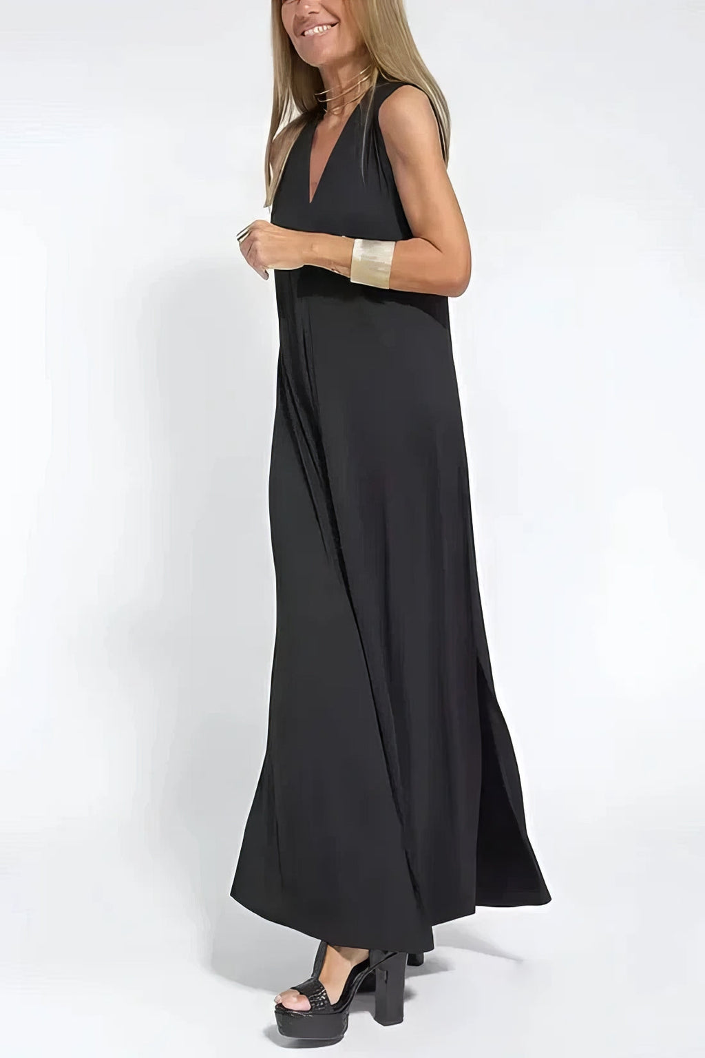 CLAIRE | ELEGANT LONG DRESS Bennet & Stone London
