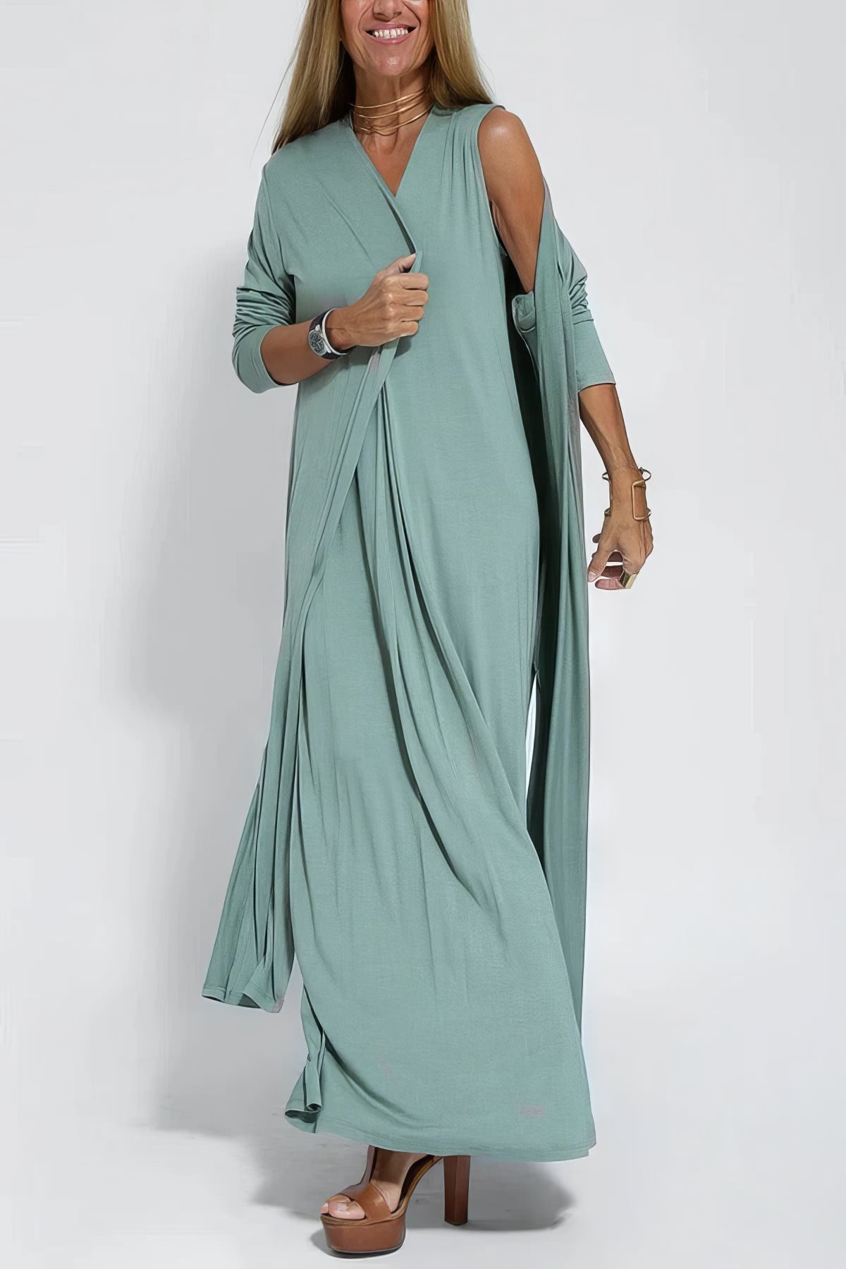 CLAIRE | ELEGANT LONG DRESS Bennet & Stone London